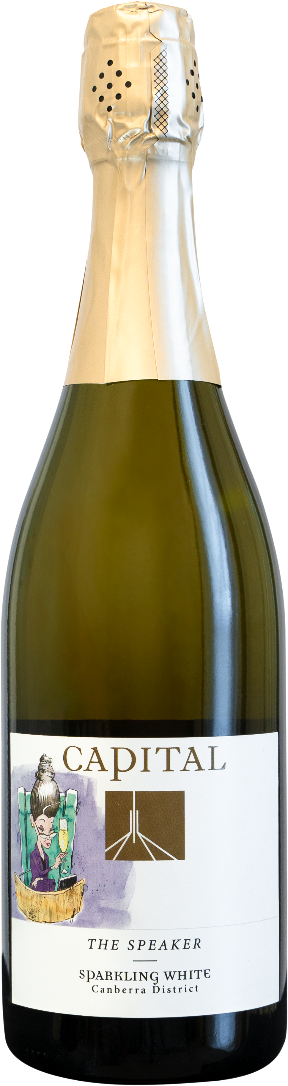 Capital Wines The Speaker Sparkling White Viognier 2018 Canberra District